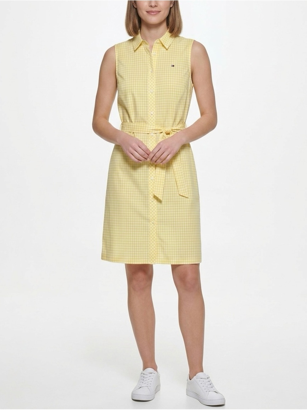 [TH] Classic Yellow Gingham Dress
